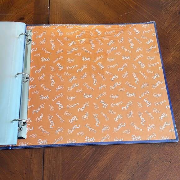 Walt Disney World 2003 Winnie the Pooh Scrapbook Starter Kit Vintage New - Picture 12 of 14